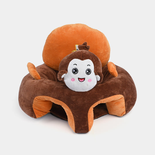 Cartoon Baby Floor Seat/Support Sofa Seat - 6M+ | 1469-Brown