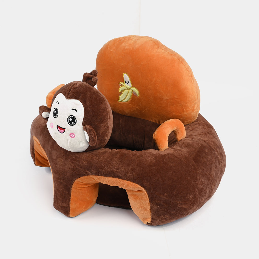 Cartoon Baby Floor Seat/Support Sofa Seat - 6M+ | 1469-Brown