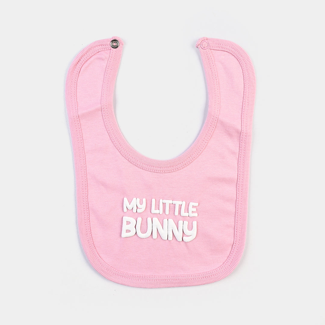 Pack OF 3 Infant Bibs Set Bunny