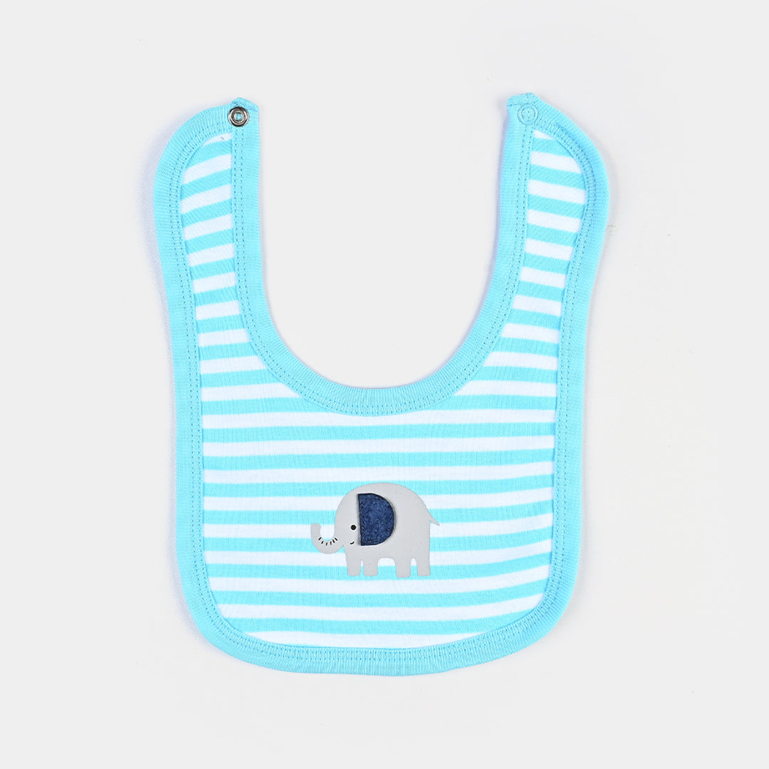 Pack OF 3 Infant Bibs Set Elephants