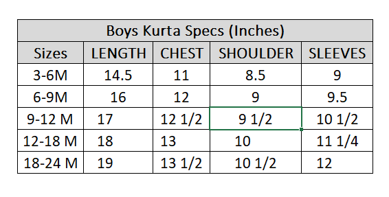 Infant Boys Cotton Basic Kurta (Blended Square)-Purple