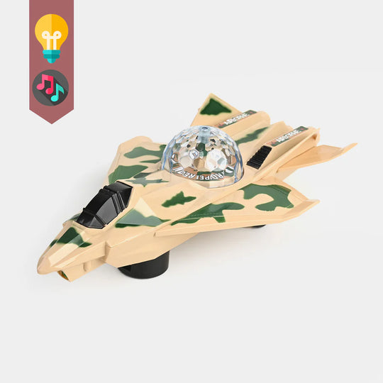 Fighter Jet with Light & Sound – Take Off into Action!