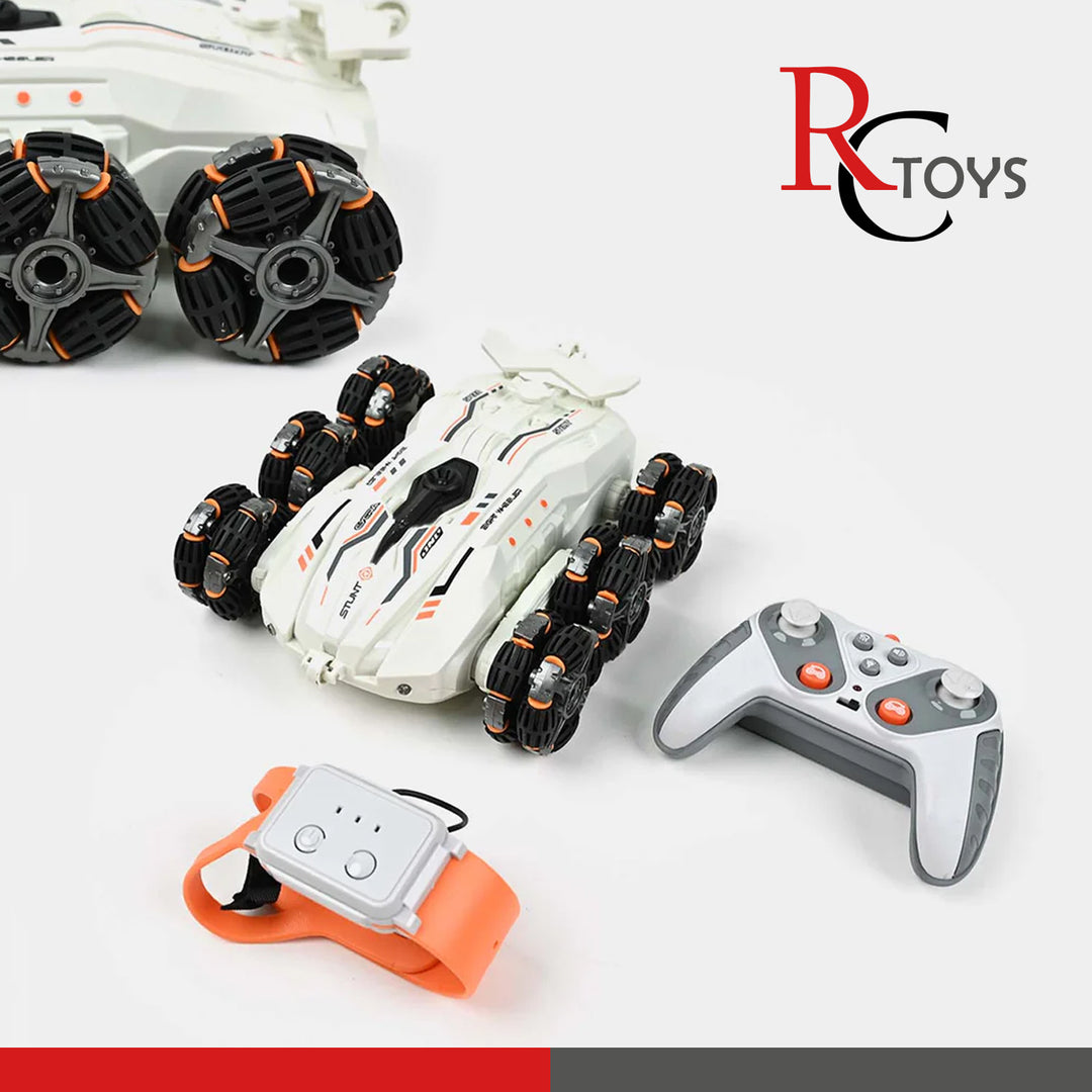 Remote Control Stunt Car, 6WD Transforming Climbing Car