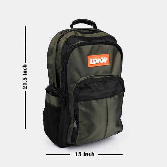 LEVUP MULTI COMPARTMENTS SCHOOL BACKPACK FOR CLASS 5-10