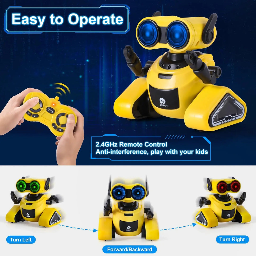 Remote Control Multifunctional Robot With Light & Sound
