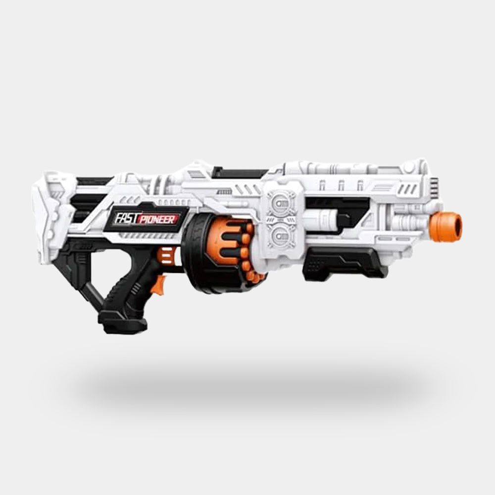 Action Packed Soft Dart Blaster Toy for Kids