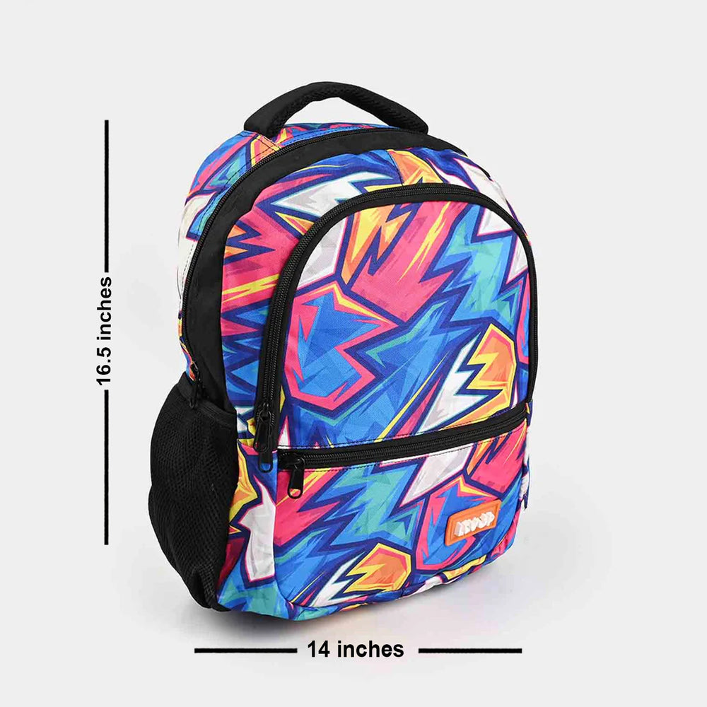 LEVUP 16" PRINTED SCHOOL BACKPACK | Grade 1-4