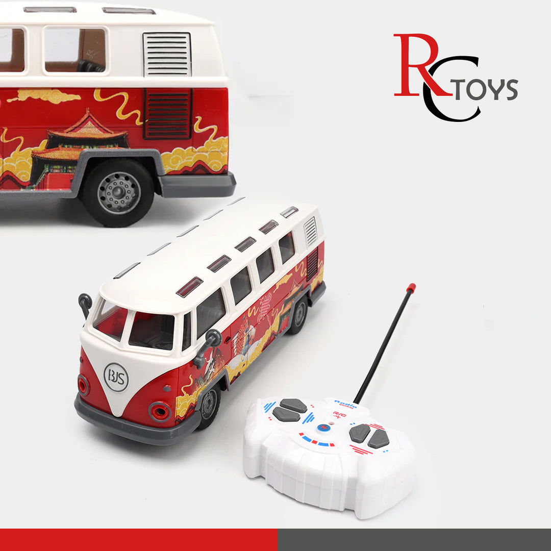 Remote Control Bus With Light For Kids