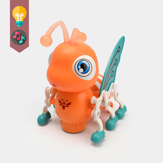 Cute Bee With Musica & Light For Kids