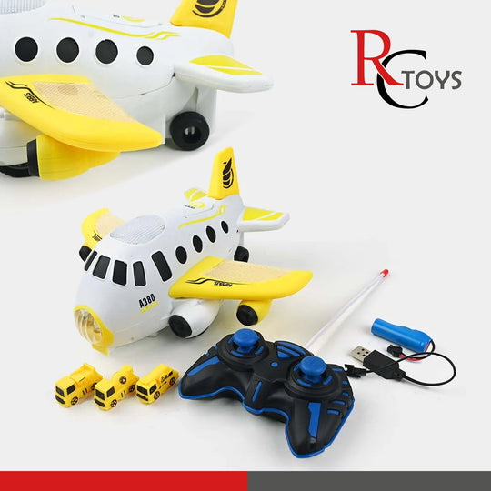 Remote-Control Passenger Aircraft Toy For Kids