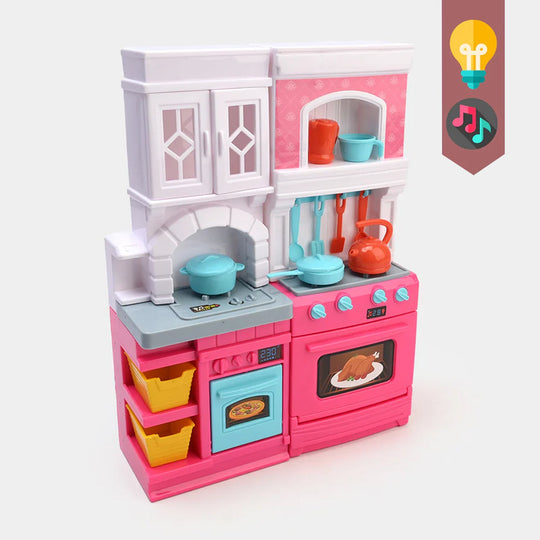 Classic Modern Kitchen Play Set with Light & Sound