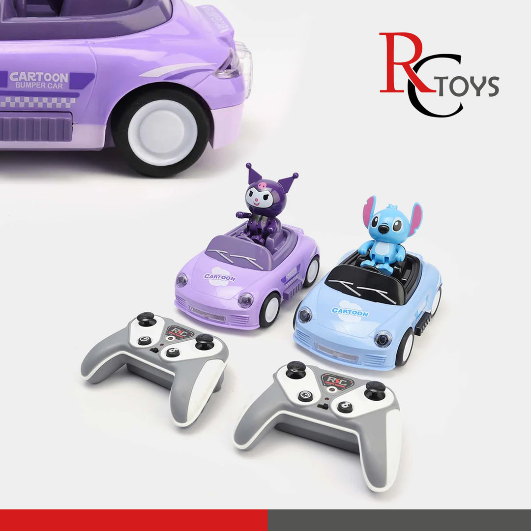 Remote-Control Collision Vehicle Toy Set For Kids