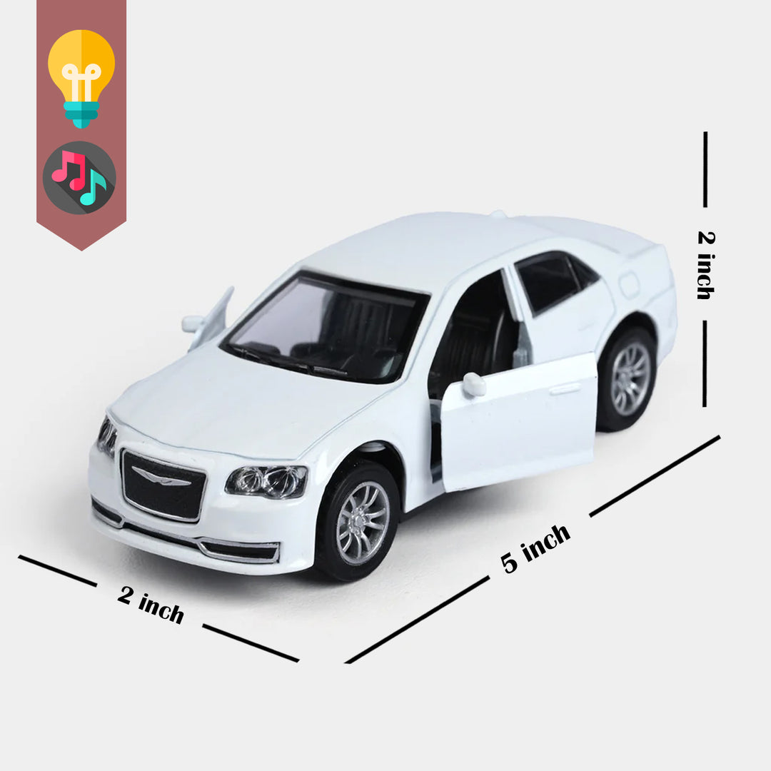 Die-Cast Model Car with Light & Sound for Kids