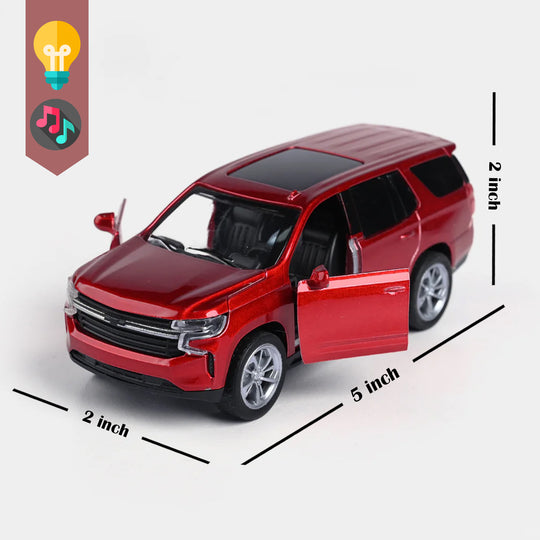 Die-Cast Model Car with Light & Sound for Kids