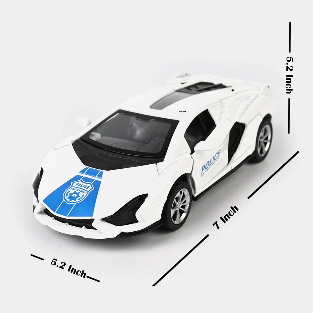 Die-Cast Alloy Pull-Back Car
