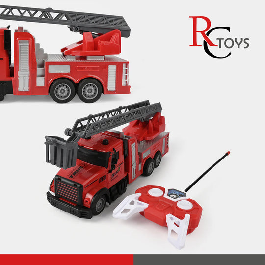 Remote Control Fire Truck 4 Function For Kids