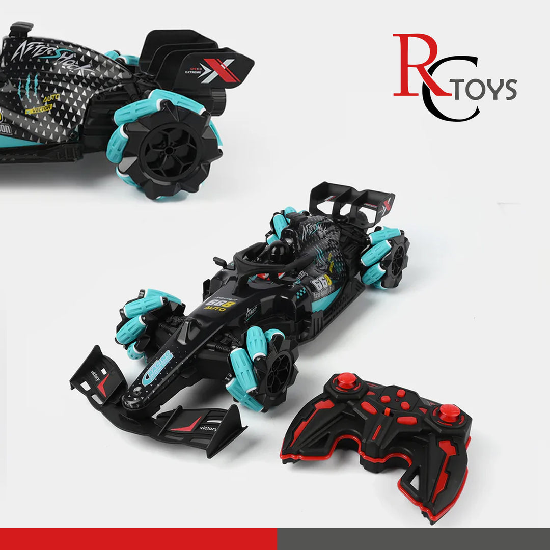 Remote Control Racing & Drift Stunt Car | 360° Action with Lights & Sound & Spray Effects