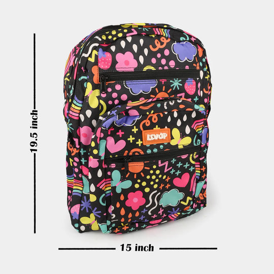 LEVUP 16" School Backpack For Class (1-4) for Kids