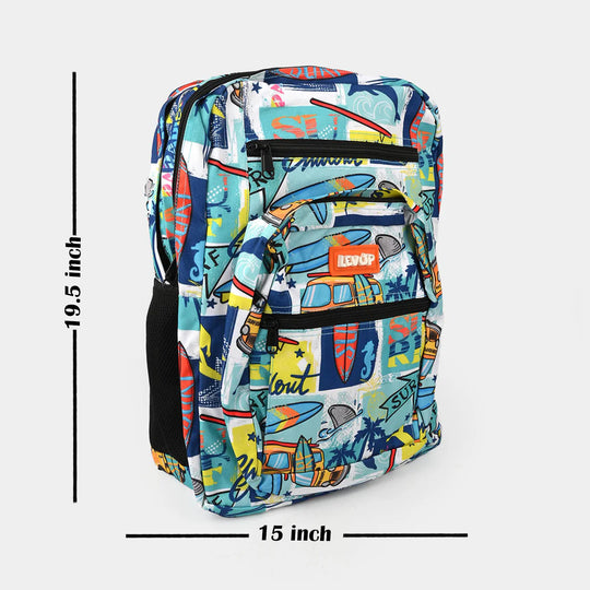 LEVUP 16" School Backpack For Class (1-4) for Kids
