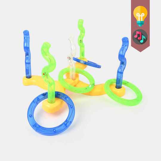 Sportset Ferrule Game Light-Up Ring Toss Fun