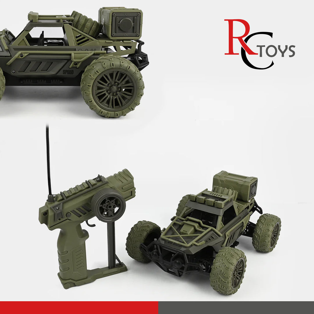 Remote-Controlled Off-Road Toy Car Fun With Realistic Control