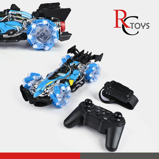 Remote Control Spray Stunt Car with LED Lights