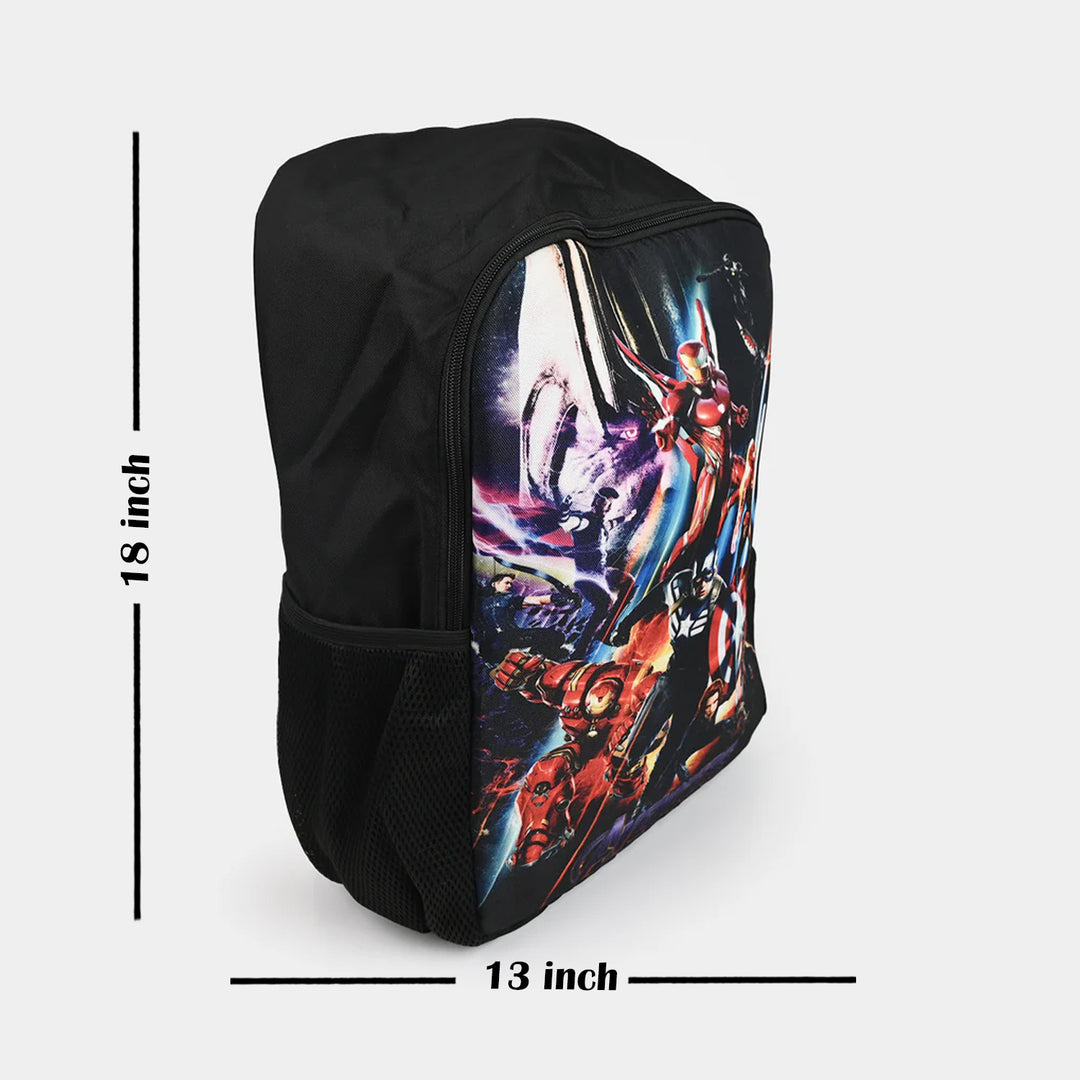 (Actyve Bags) Character Printed School Backpack for Kids