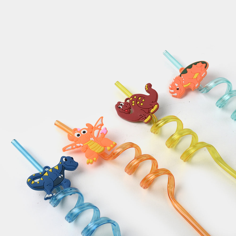 4 Curly Straws – Fun, Stylish & Reusable