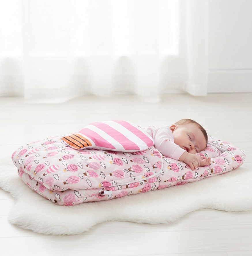 Baby Carry Nest With Head Pillow | 0M+
