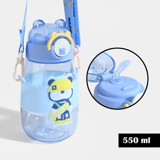 Kids Straw Water Bottle | 550ml