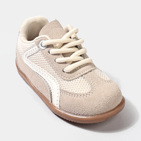 Girls Sneakers 716-8-BEIGE