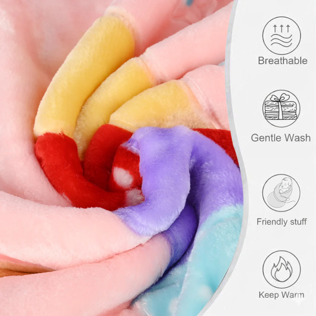Baby Zipper Plush Blanket