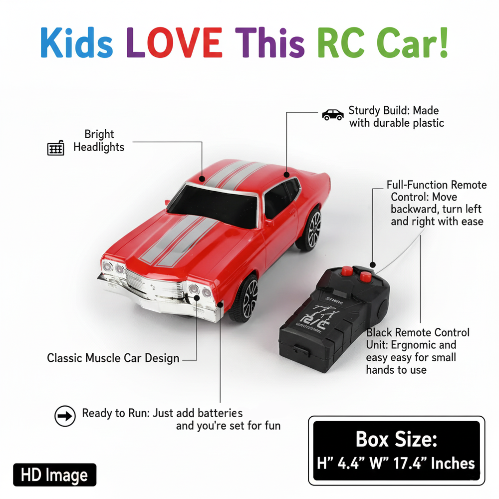 Remote Control Drift Car for Kids