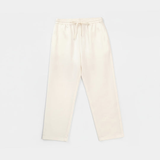 Infant Boys Cotton Pajama Basic - White