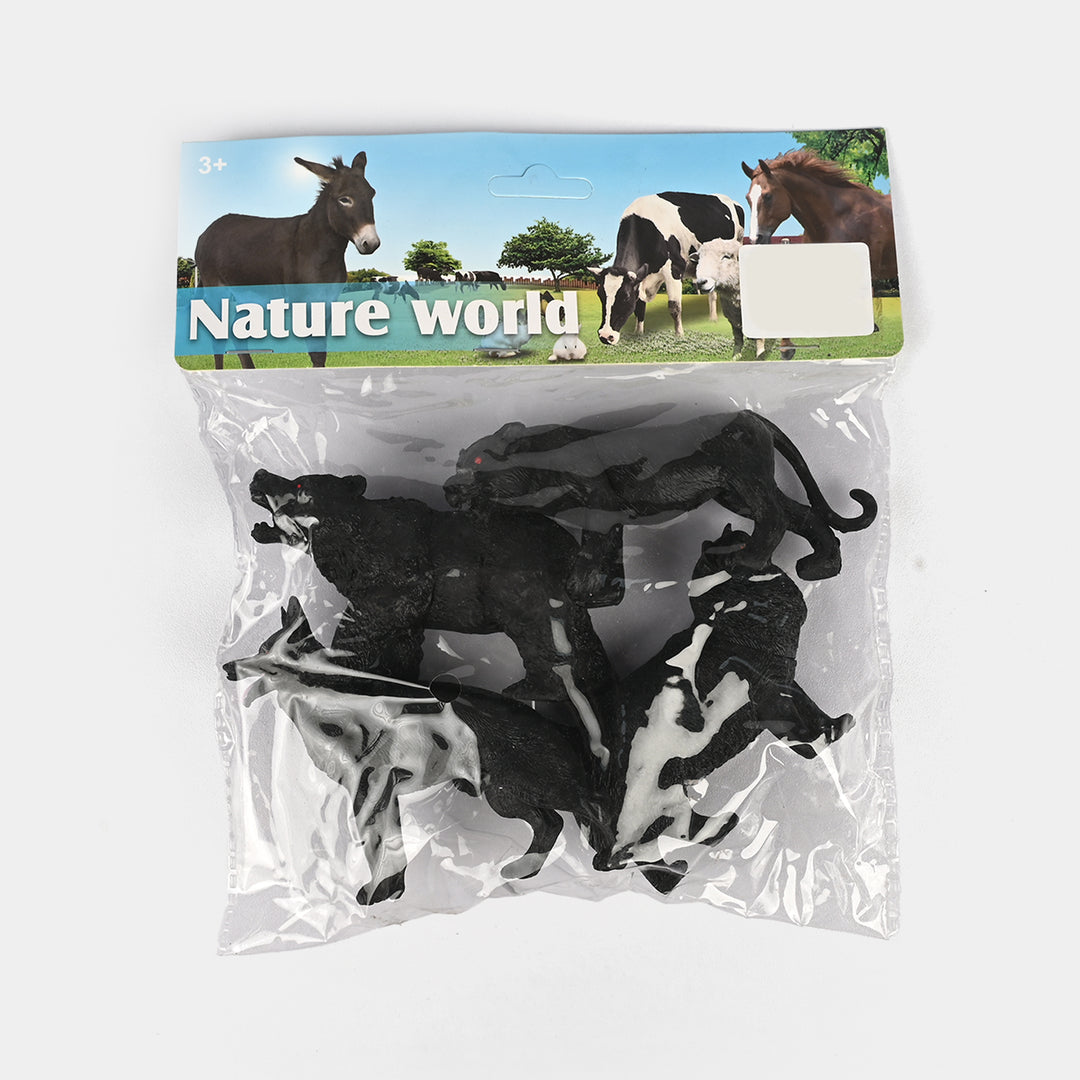 Nature World Farm Animal Toy Set