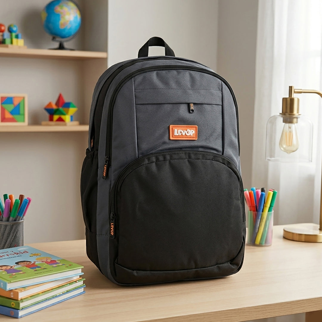 LEVUP 18" AZURE SCHOOL BACKPACK | GRADE 5-8
