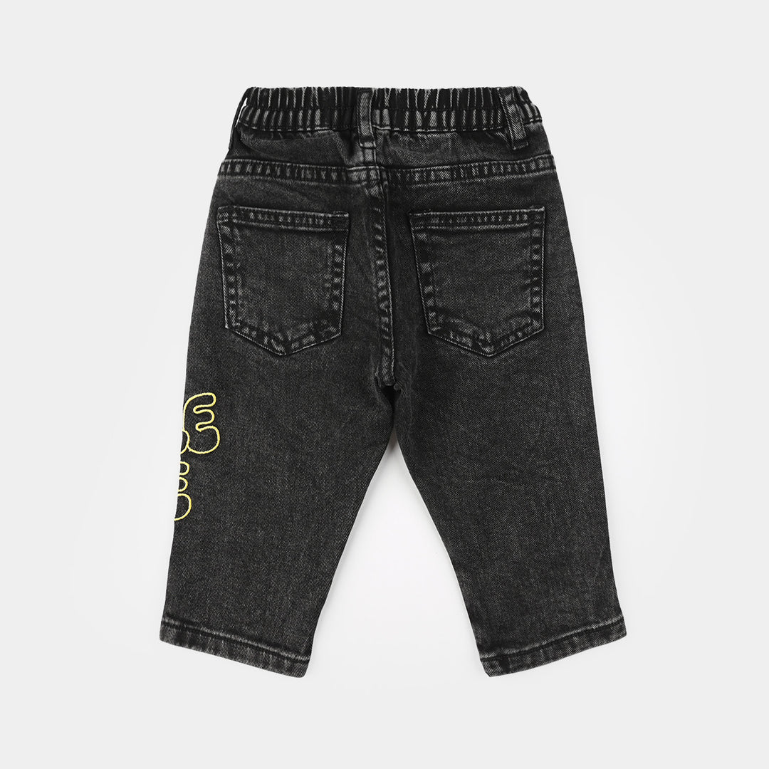 Infant Boys Denim Viscose Pant (Little One) - Black
