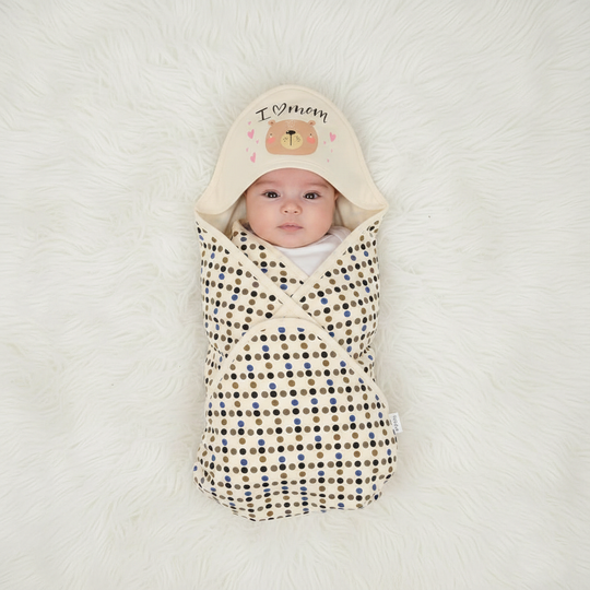 Infant Fleece Wrapping Sheet | 0M+