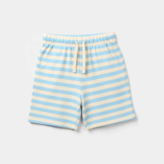 Infant Boys Jersey Terry Shorts - Blue