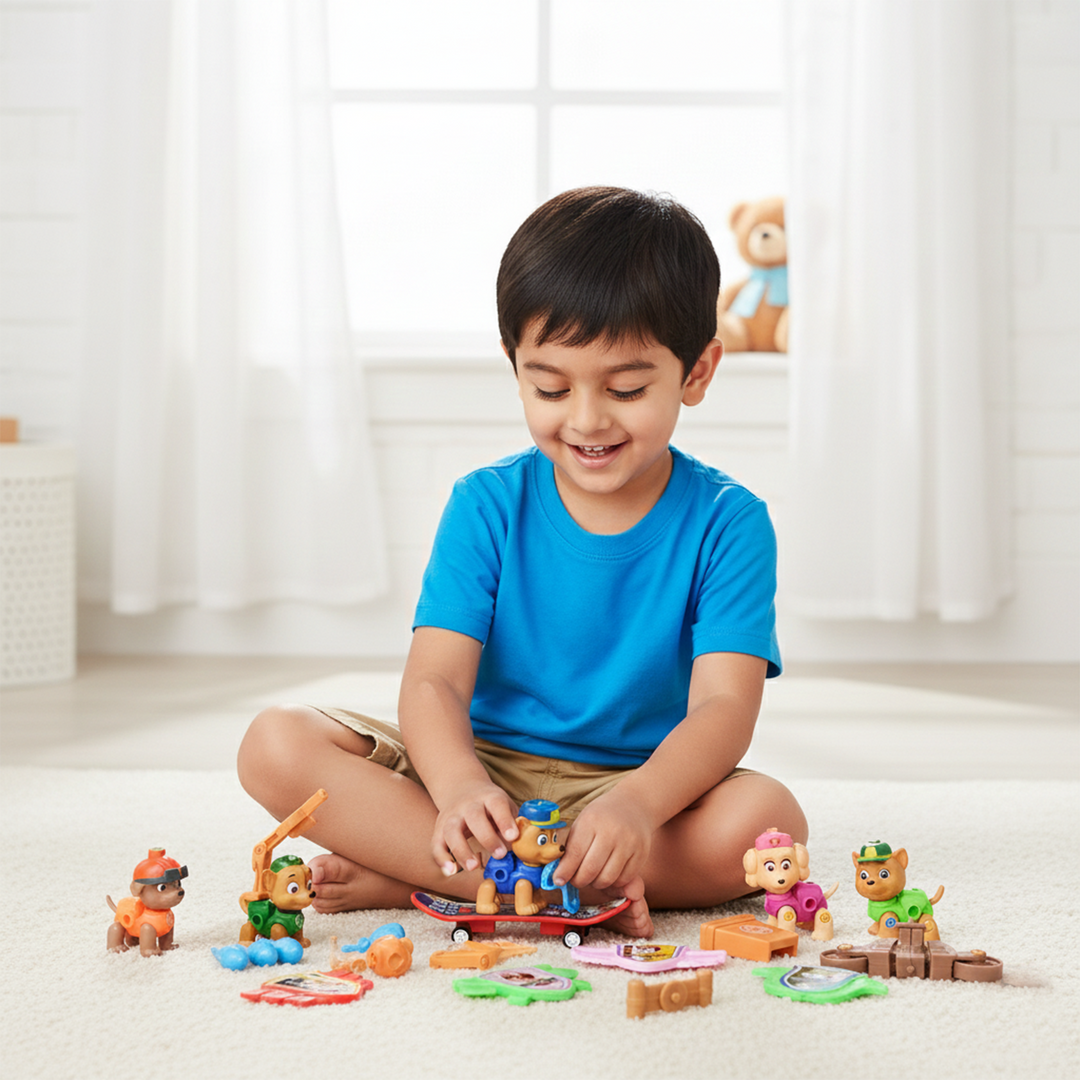 DIY Assembly Character Toy Play Set For Kids