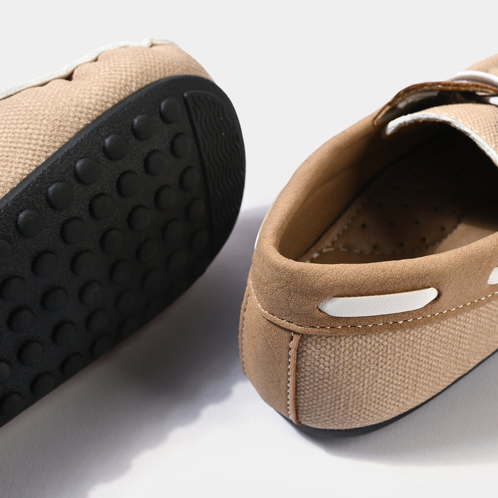 Boys Loafer H502-B11-BEIGE