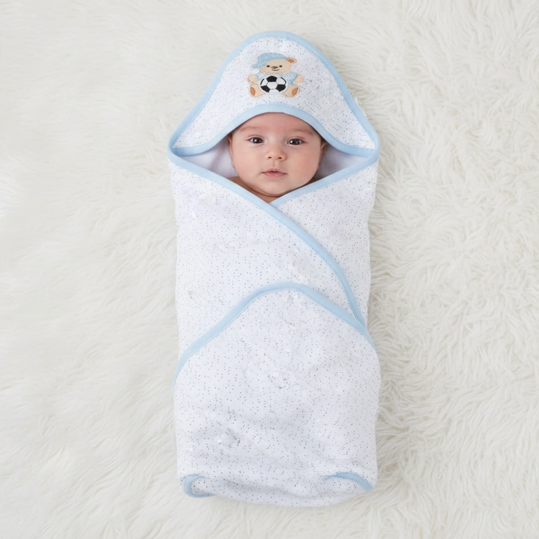Baby Hooded Wrapping Sheet