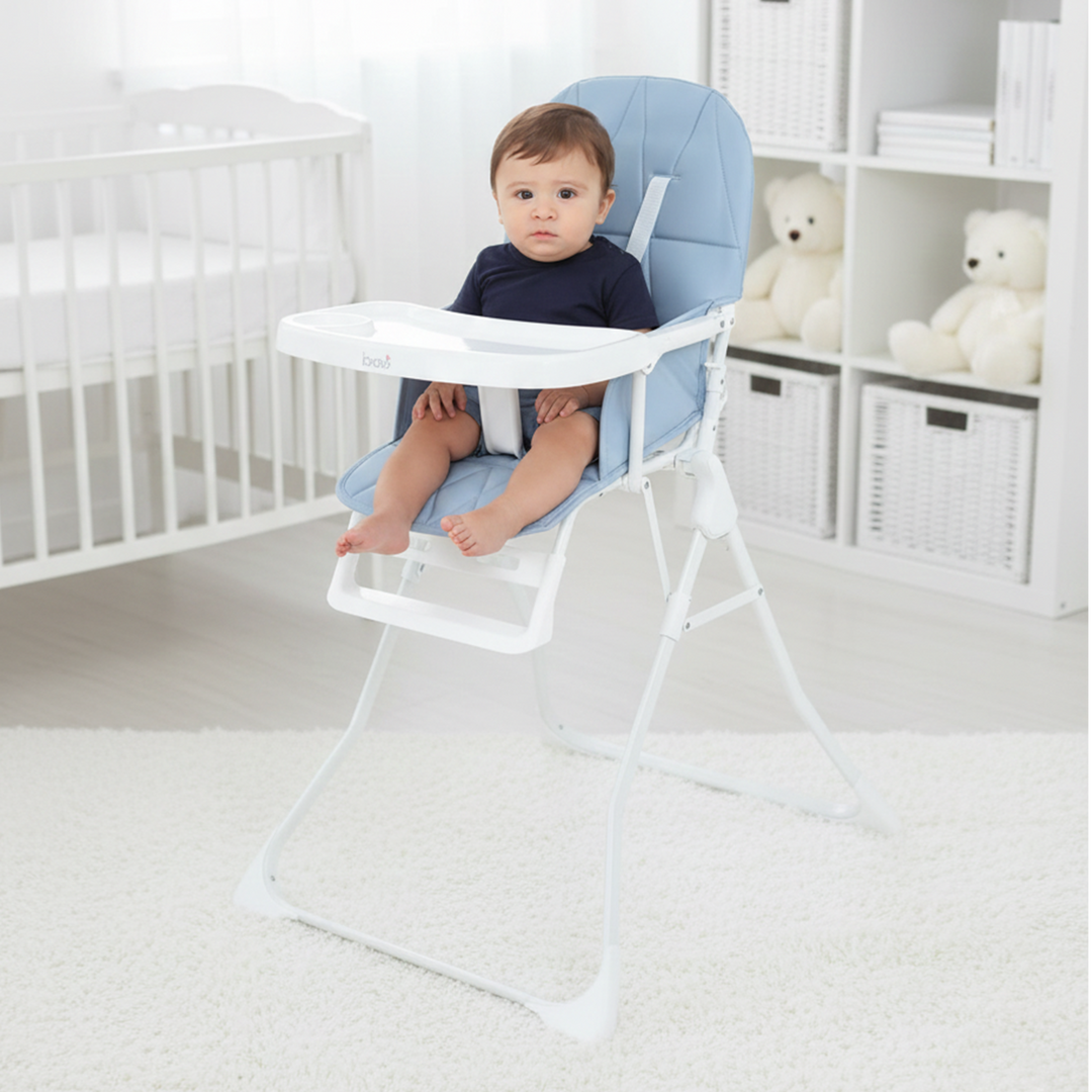 Baby Foldable High Chair Joyous | HCY-021 Blue