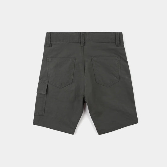 Boys Poly Twill Poly Shorts (Positive) – Green