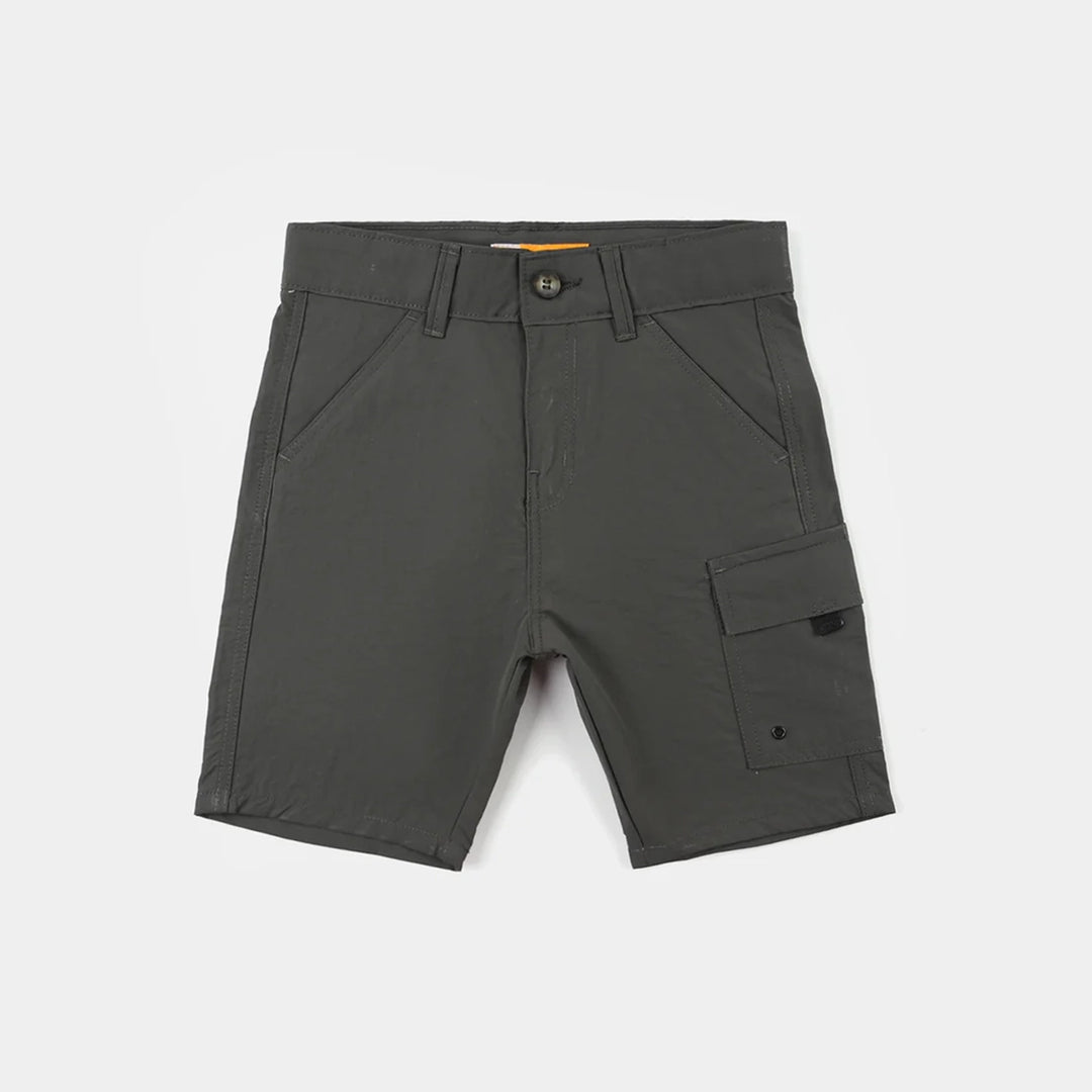Boys Poly Twill Poly Shorts (Positive) – Green