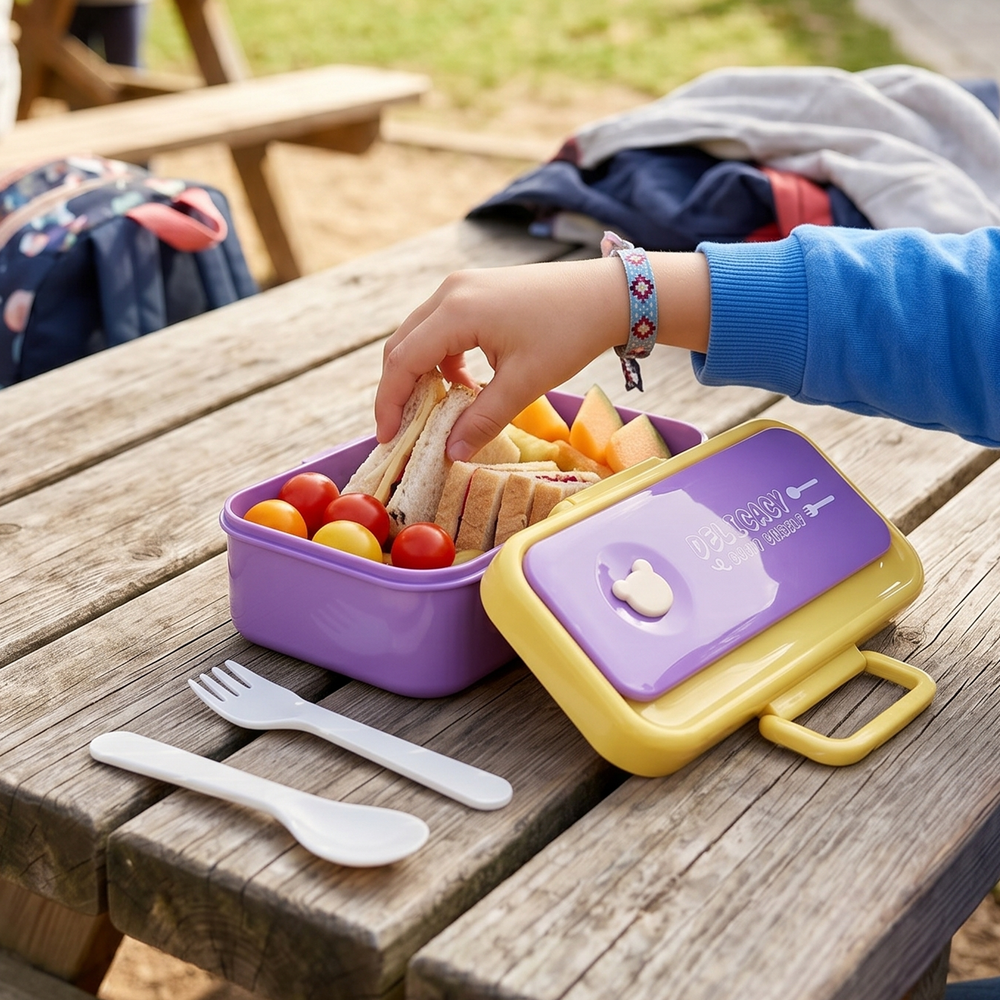 Plastic Lunch Box for Kids