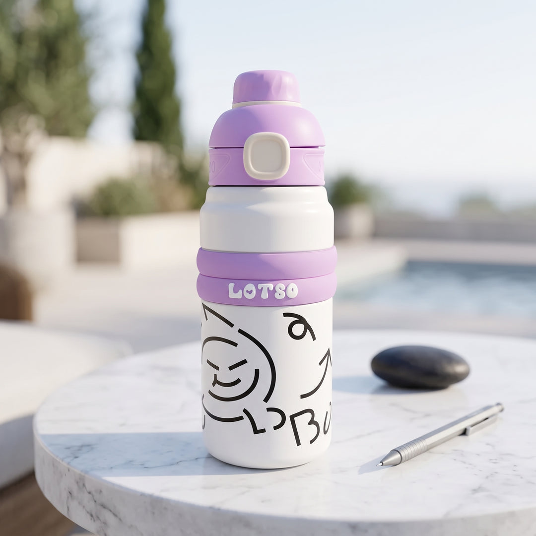 Character Water Bottle for Kids | 600ml