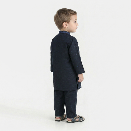 Infant Boys Poly Viscose Suit (Royal) - Blue
