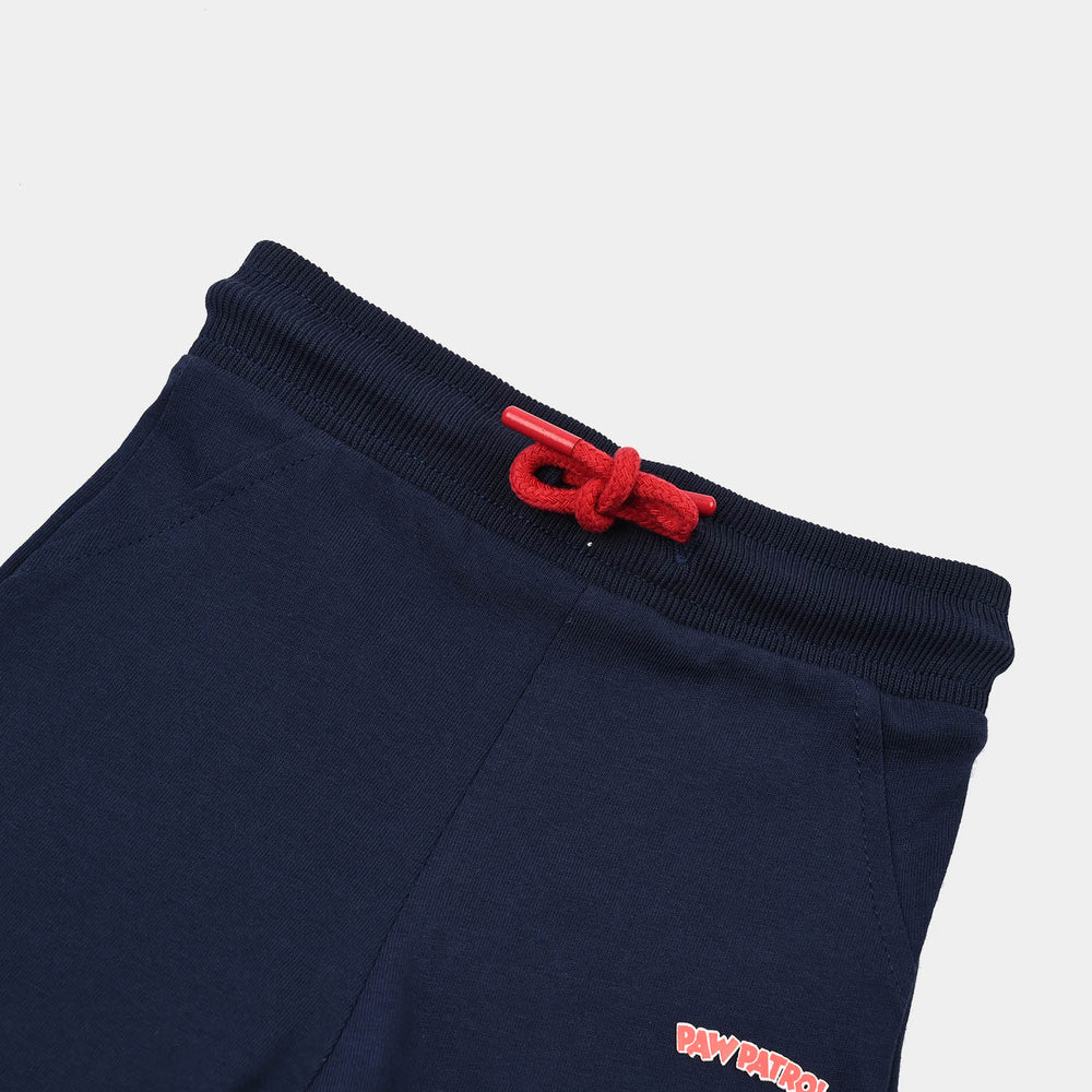 Infant Boys Jersey/Terry Short-Navy Blue