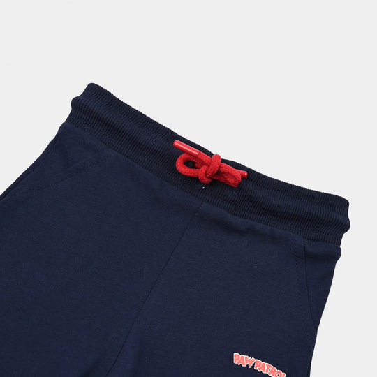 Infant Boys Jersey/Terry Short-Navy Blue
